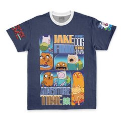 Jake the Dog and Finn the Human Adventure Time Streetwear T-Shirt