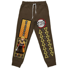 Zenitsu Agatsuma Demon Slayer" Streetwear Sweatpants