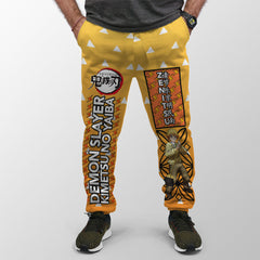 Zenitsu Agatsuma Haori Demon Slayer Streetwear Sweatpants