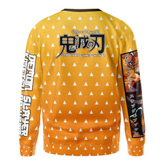 Zenitsu Agatsuma Haori Demon Slayer Streetwear Sweatshirt