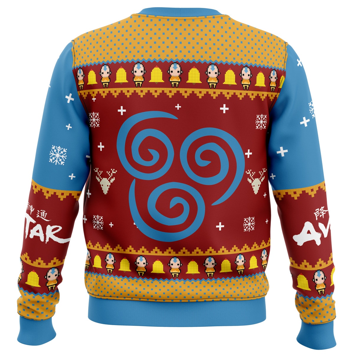 Airbenders Air Nomads Avatar Ugly Christmas Sweater