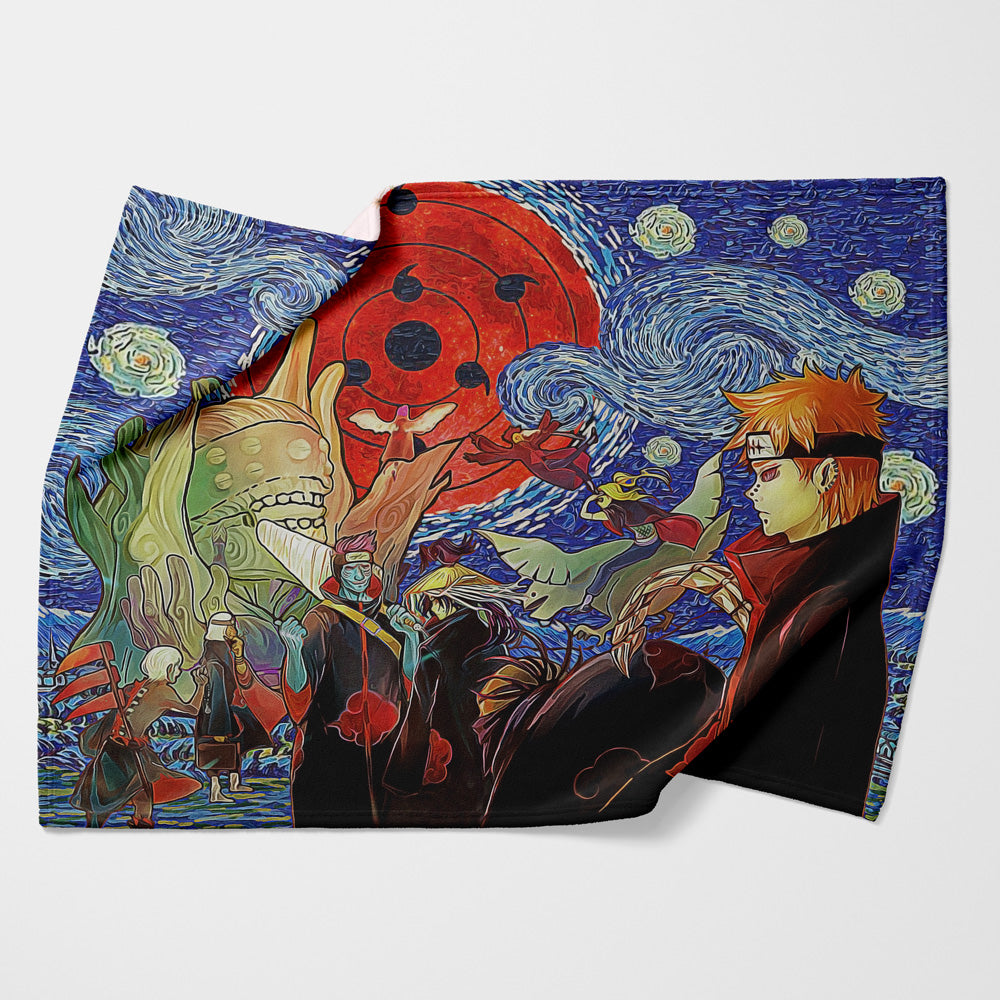 Akatsuki Infinite Tsukuyomi Naruto Starry Night Blanket