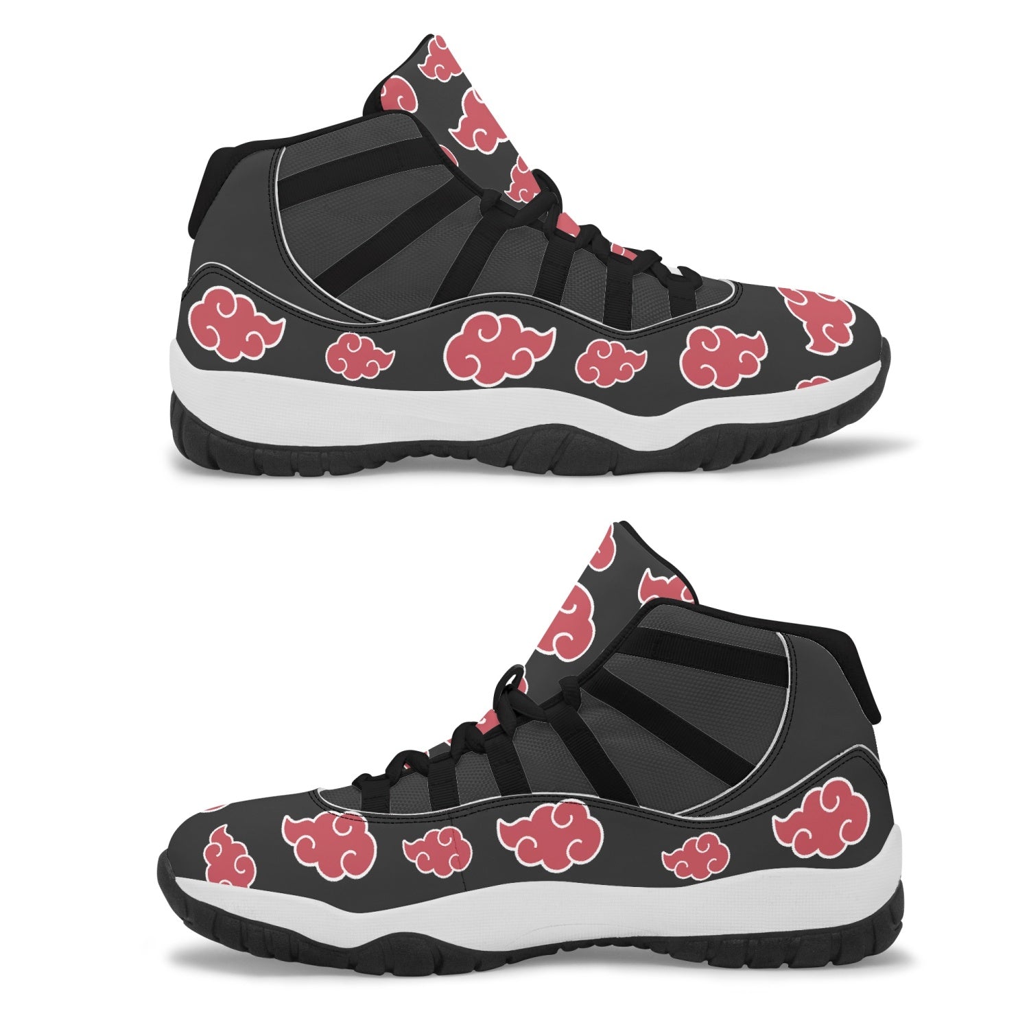 Akatsuki Naruto Mid 11 Basketball Shoes