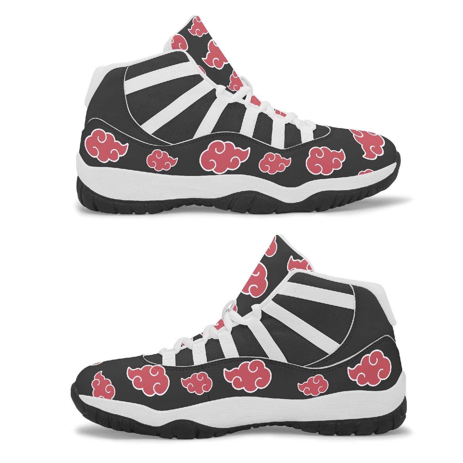 Akatsuki Naruto Mid 11 Basketball Shoes