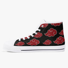 Akatsuki Naruto Classic High Top Canvas Shoes