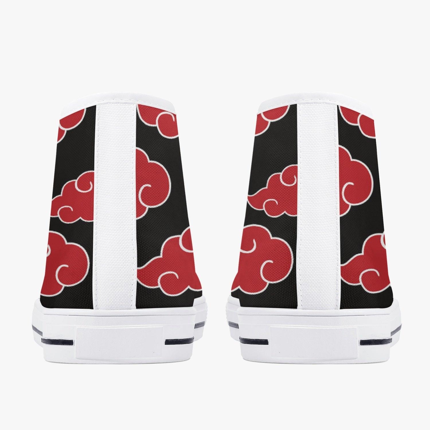 Akatsuki Naruto Classic High Top Canvas Shoes