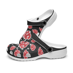 Akatsuki Naruto Custom Clogs