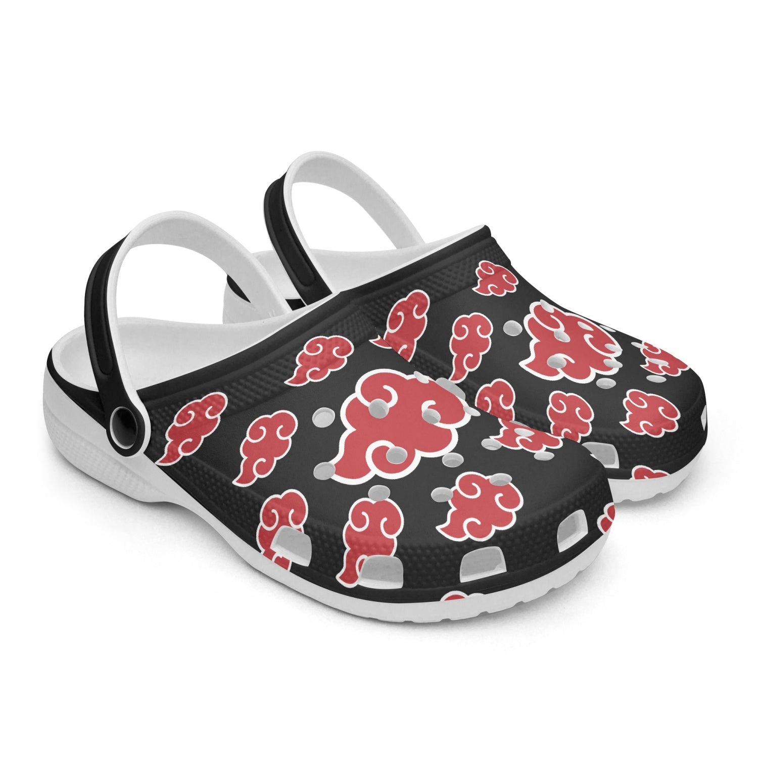 Akatsuki Naruto Custom Clogs