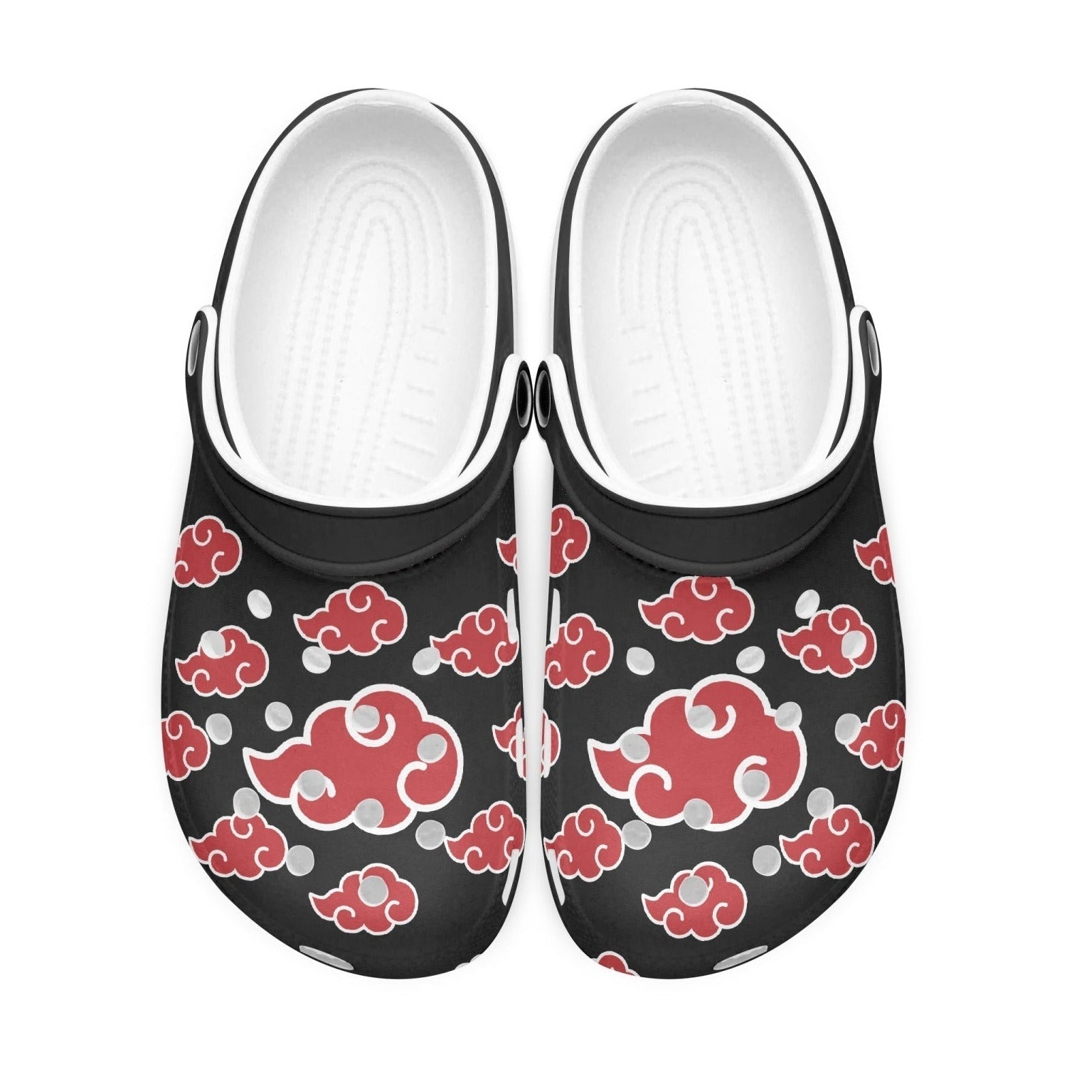 Akatsuki Naruto Custom Clogs