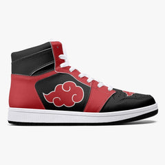 Akatsuki Naruto Custom Mid 1 Basketball Shoes