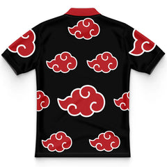 Akatsuki Naruto Polo Goft Shirt