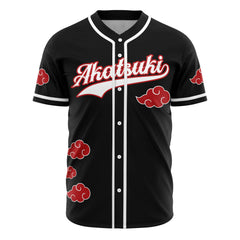 Nysekai "Akatsuki Naruto Shippuden" Baseball Jersey