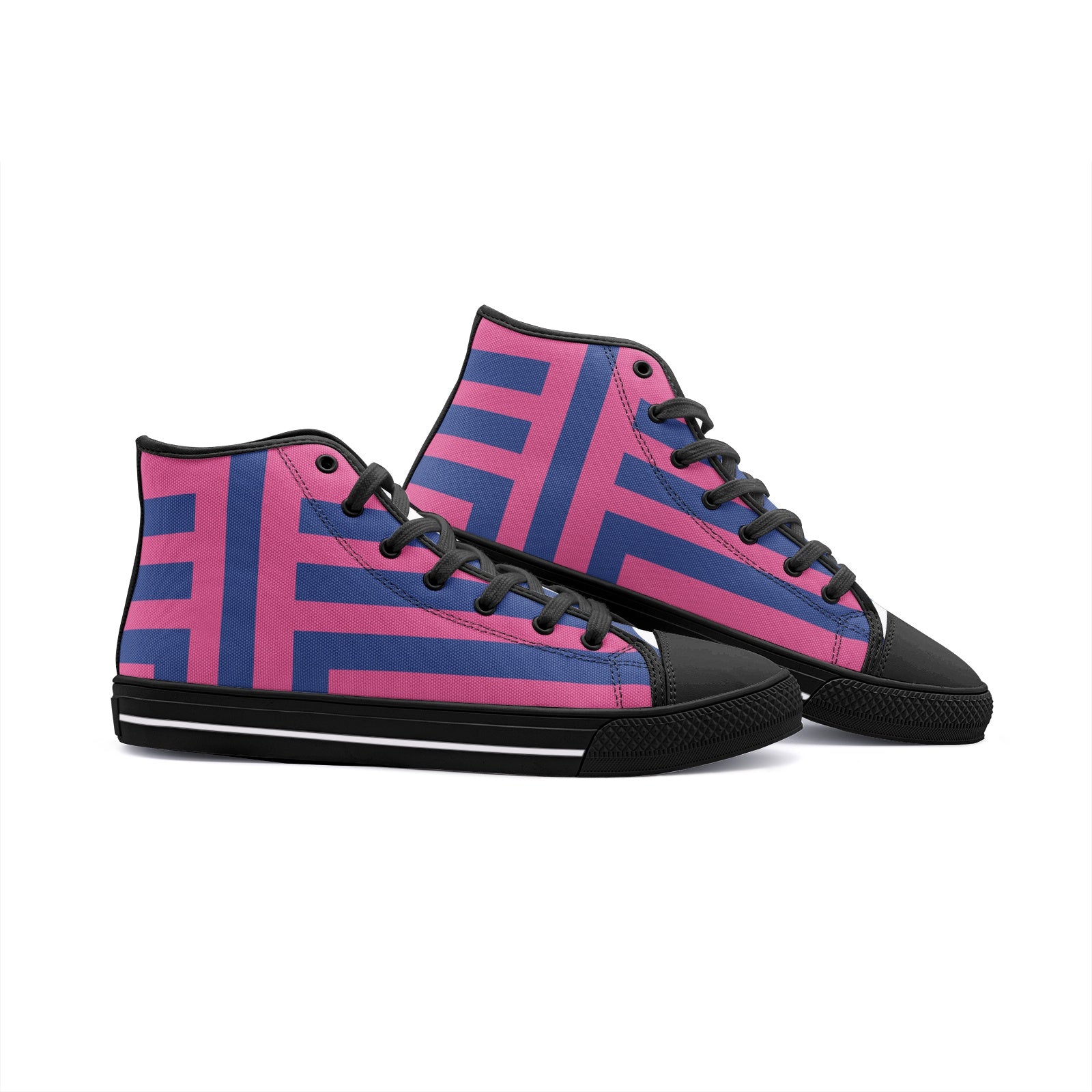 Akaza Demon Slayer Classic High Top Canvas Shoes