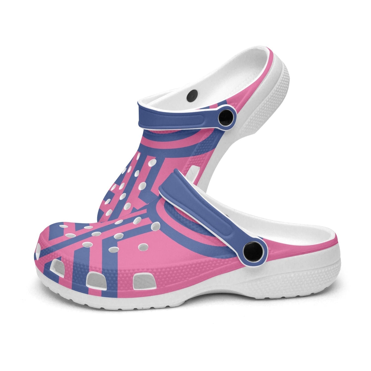 Akaza Demon Slayer Custom Clogs for Kids