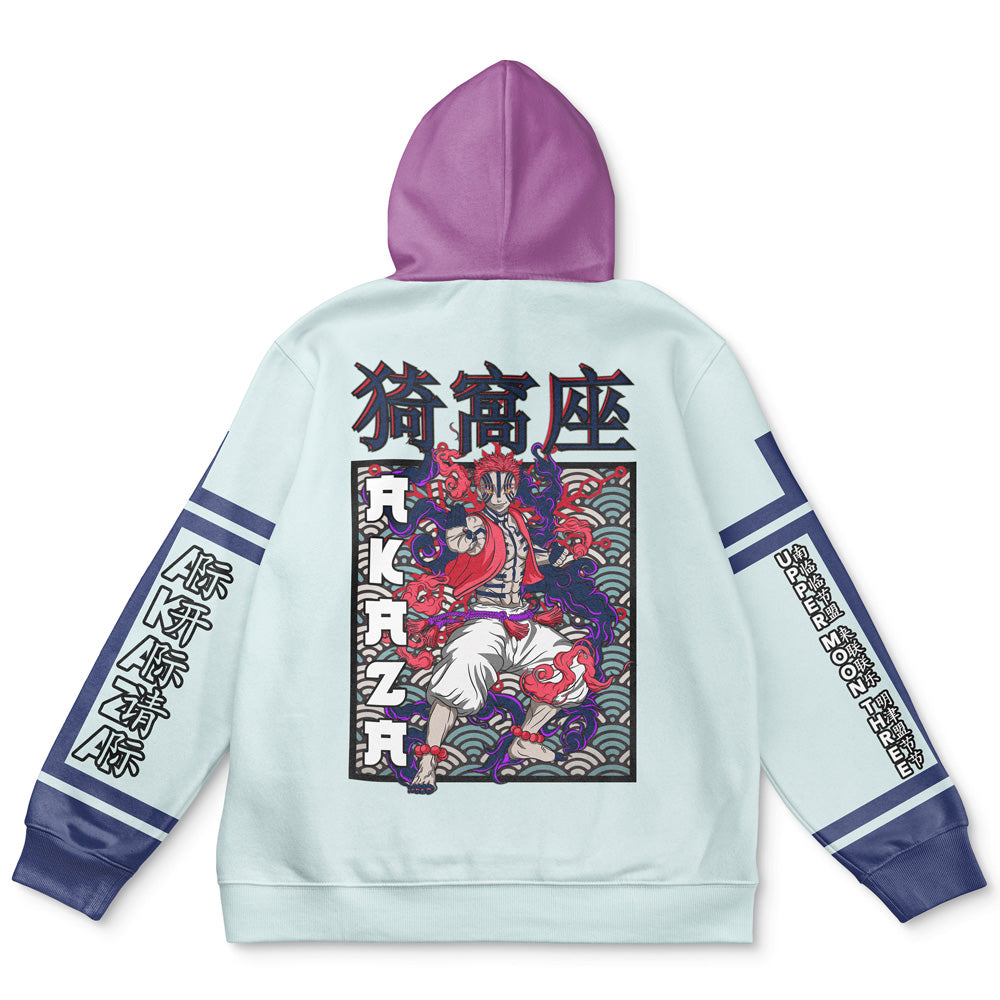 Akaza Demon Slayer Streetwear Hoodie