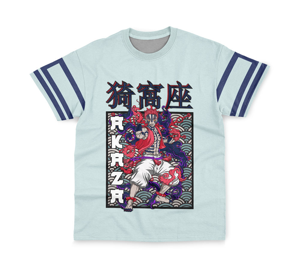 Akaza Demon Slayer Streetwear T-Shirt