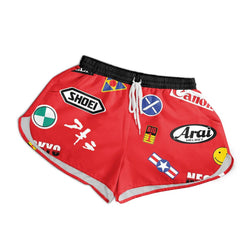 Akira Bike Decals Women" Board Shorts