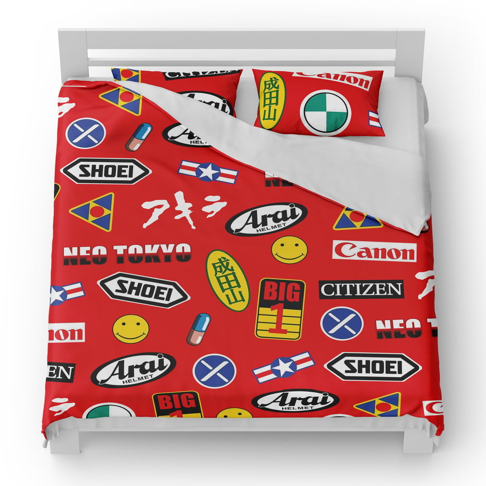 Akira Full Decals Bedding Set