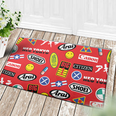 Akira Full Decals Doormat Rug