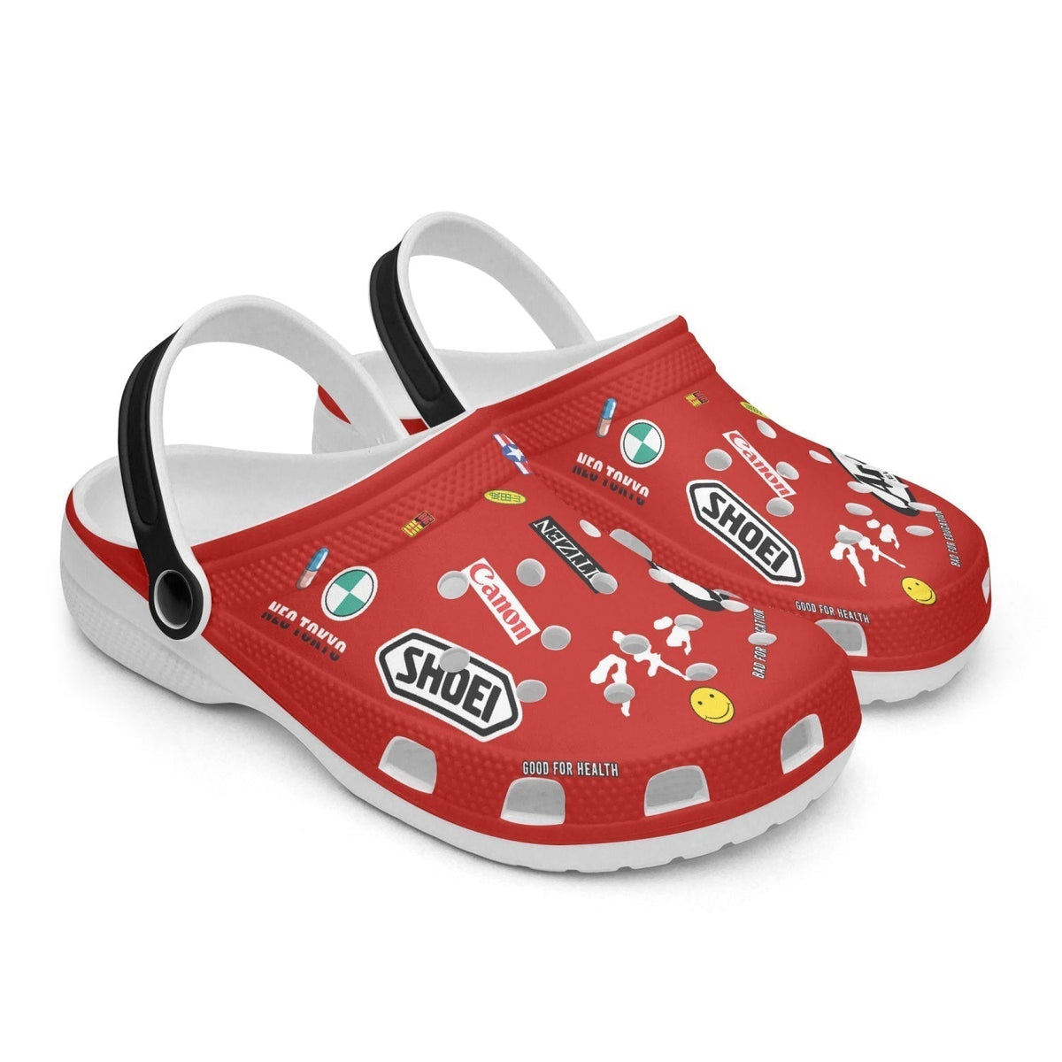 Akira Kaneda Bike Custom Clogs for Kids