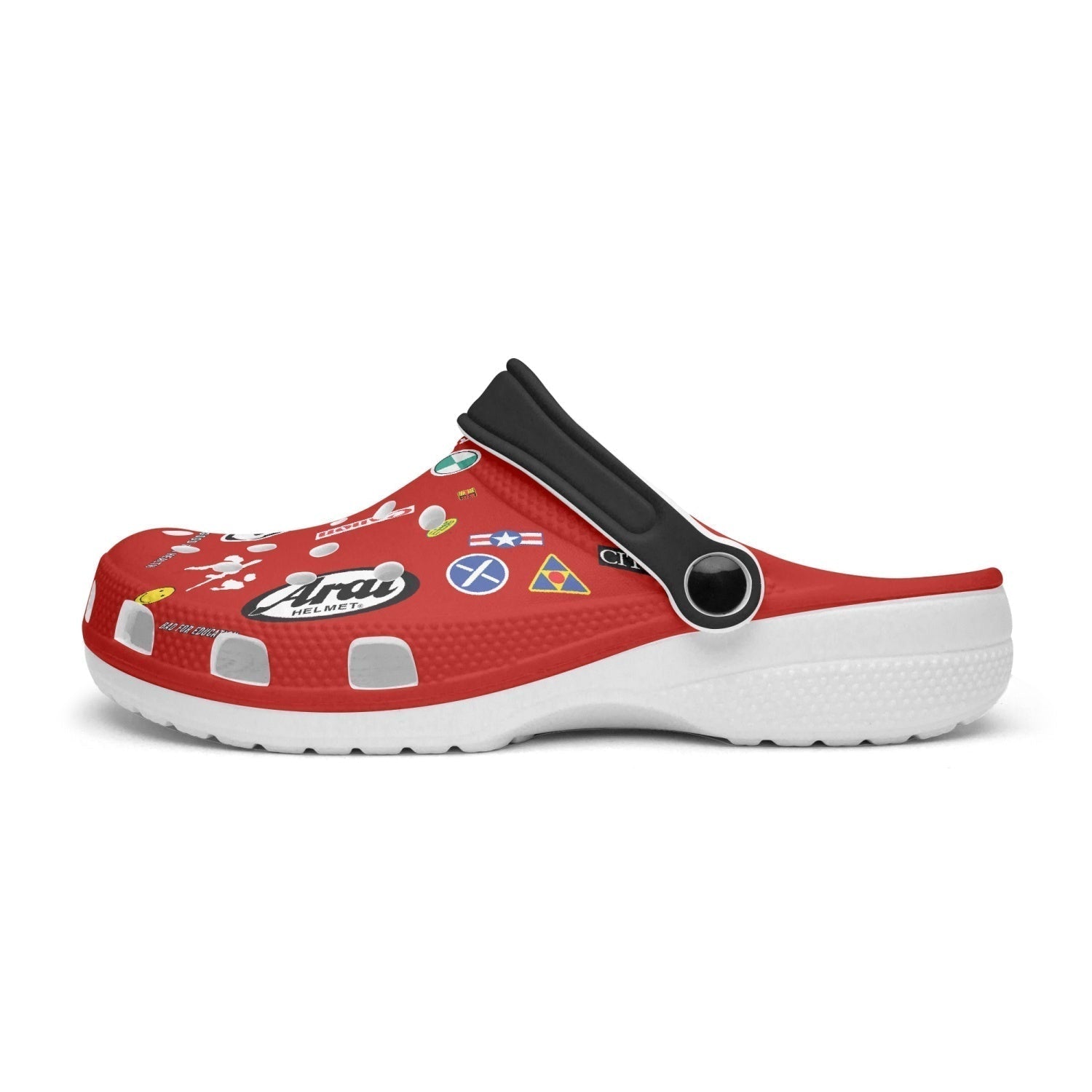 Akira Kaneda Bike Custom Clogs for Kids