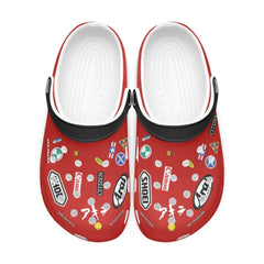 Akira Kaneda Bike Custom Clogs for Kids