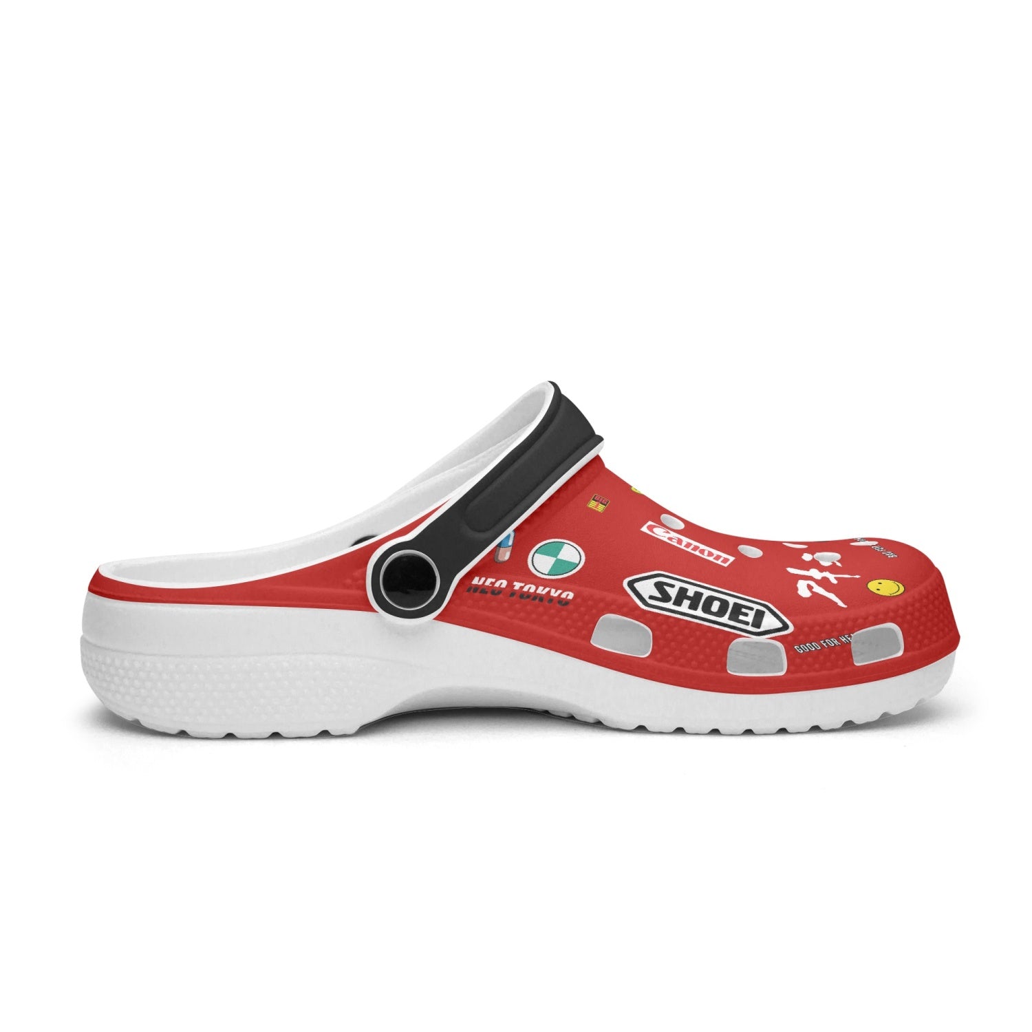 Akira Kaneda Bike Custom Clogs for Kids