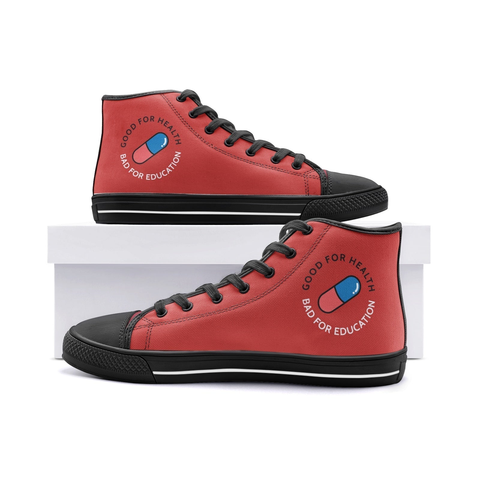 Akira Kaneda Jacket Classic High Top Canvas Shoes