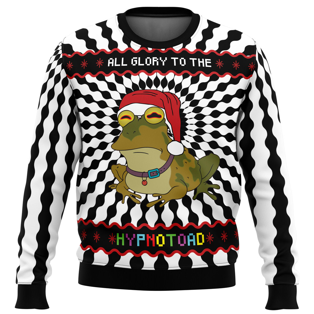 All Glory To The Hypnotoad Ugly Christmas Sweater