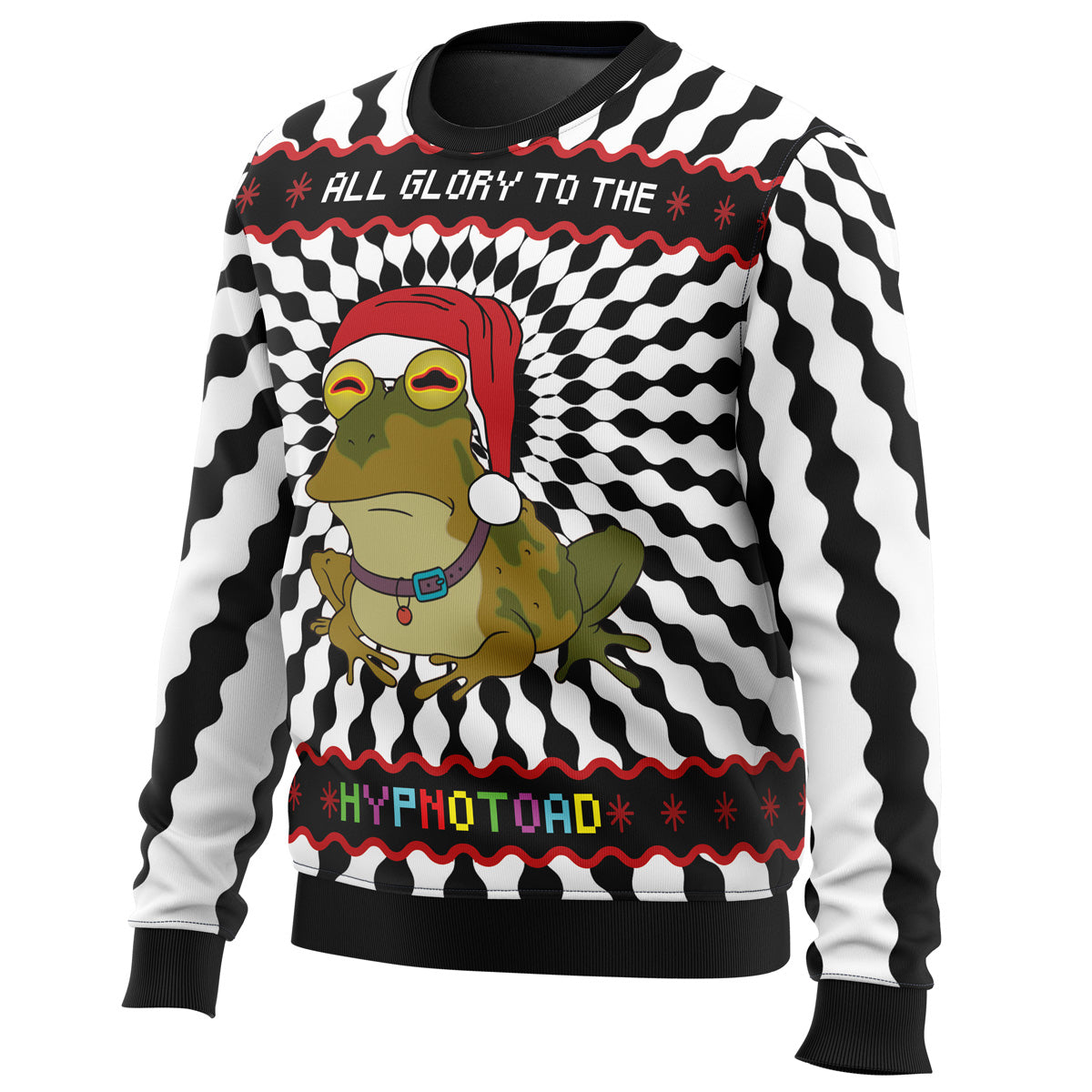 All Glory To The Hypnotoad Ugly Christmas Sweater