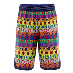 All Symbols Pattern Jojo's Bizarre Adventure Basketball Shorts