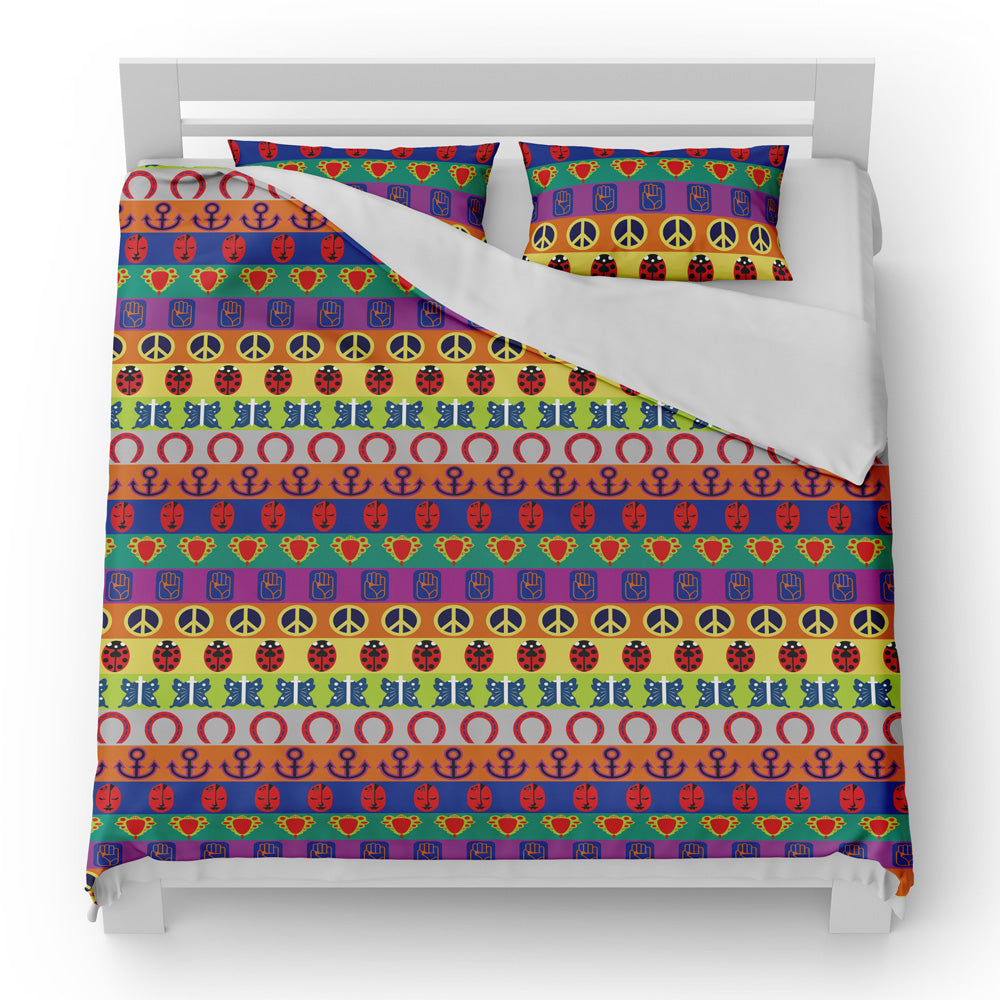 All Symbols Pattern Jojo's Bizarre Adventure Bedding Set