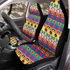 All Symbols Pattern Jojo's Bizarre Adventure Car Seat Covers