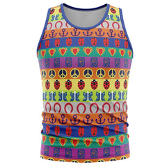 All Symbols Pattern Jojo's Bizarre Adventure Tank Top