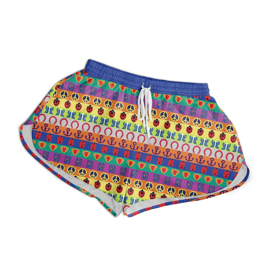 All Symbols Pattern Jojo's Bizarre Adventure Women's" Board Shorts