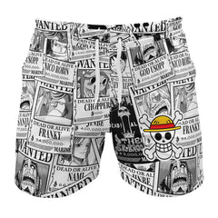 Aloha Strawhat Wanted One Piece Gym Shorts