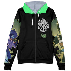 Yuri Alpha Pleiades Overlord Streetwear Zip Hoodie Jacket