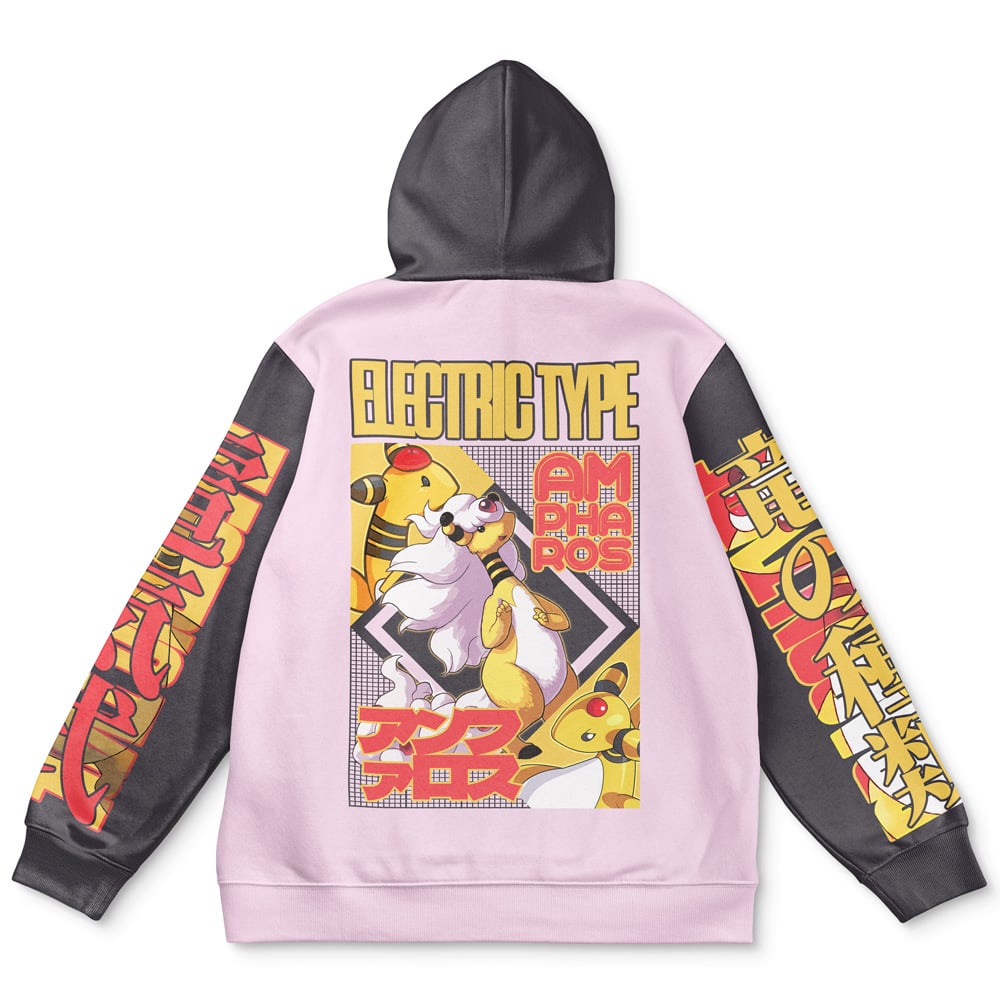 Ampharos Pokemon Streetwear Hoodie