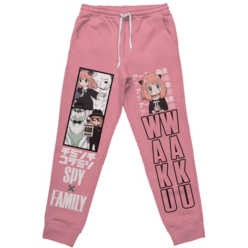 Anya Forger Bond Spy x Family Streetwear Sweatpants
