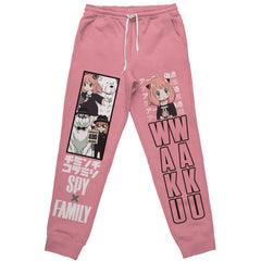 Anya Forger x Bond Spy x Family Streetwear Sweatpants