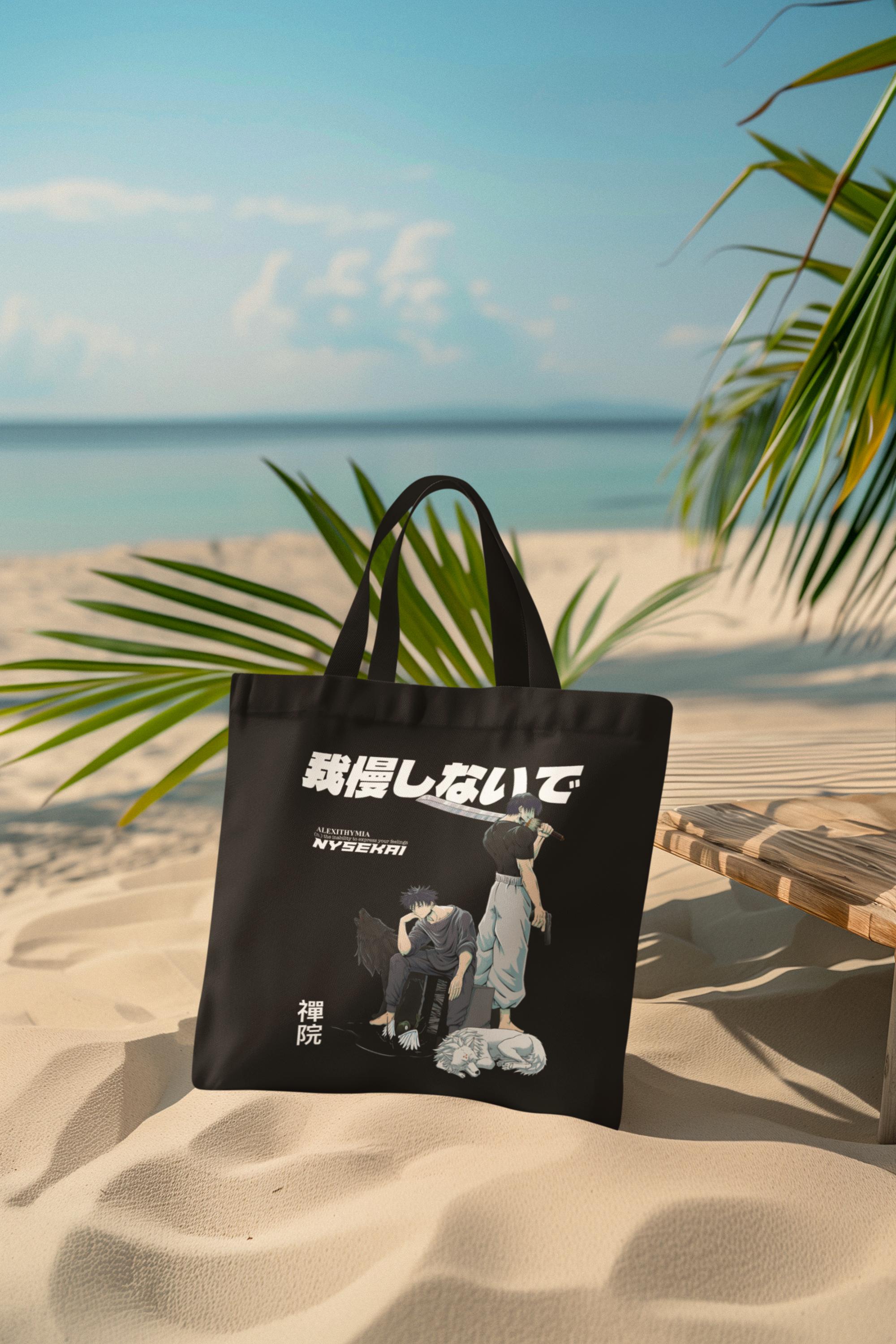 Nysekai "Megumi X Toji - Jujutsu Kaisen" Tote Bag