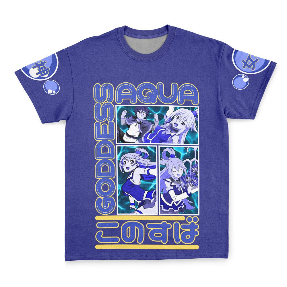 Aqua Konosuba Streetwear T-Shirt