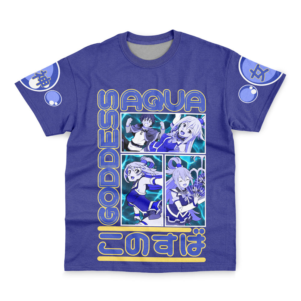 Aqua Konosuba Streetwear T-Shirt