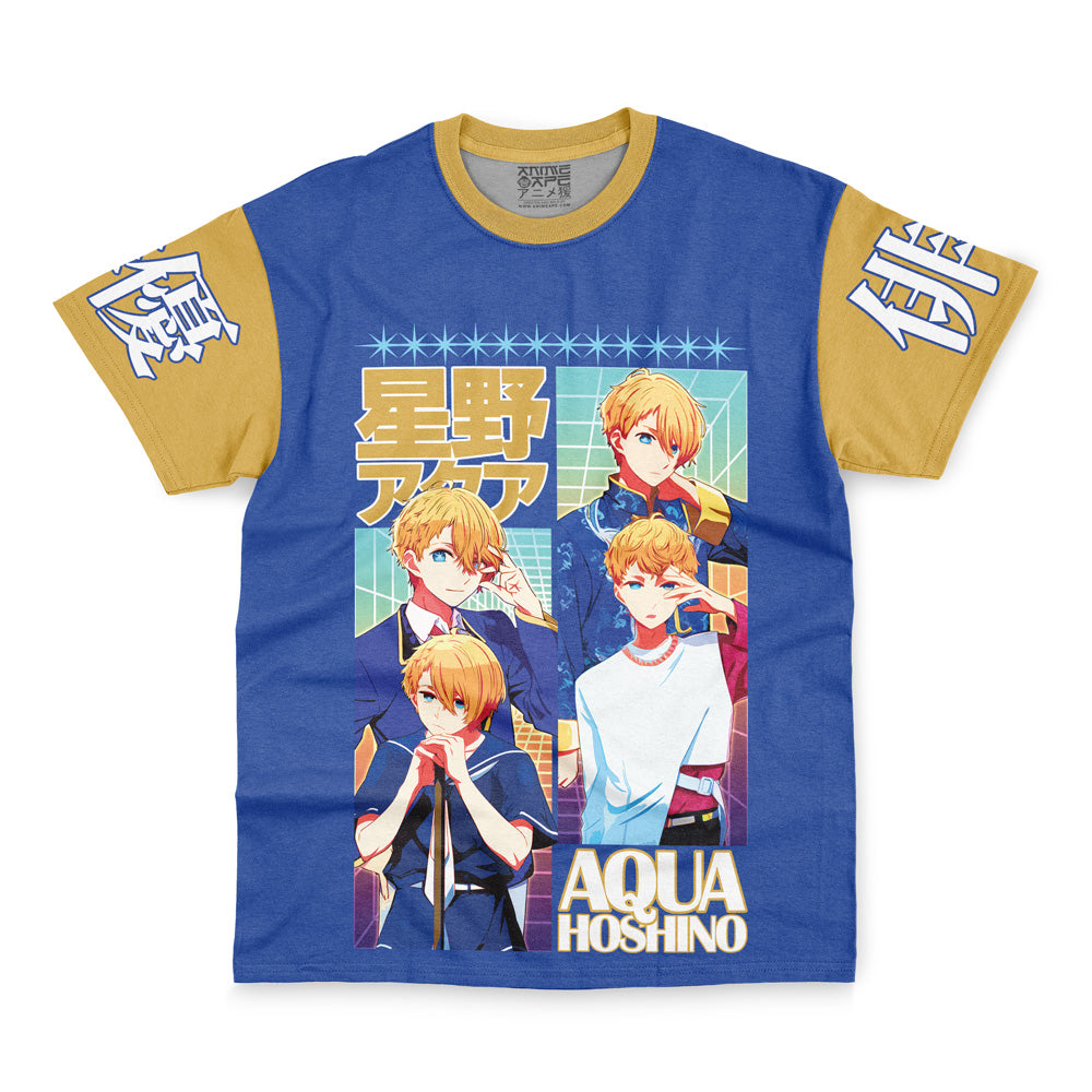 Aqua Hoshino Oshi no Ko Streetwear T-Shirt