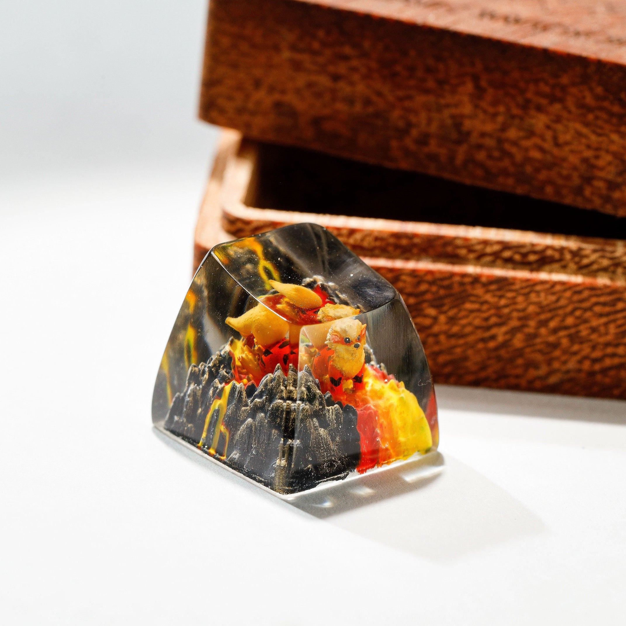 Arcanine Pokemon Artisan Keycap