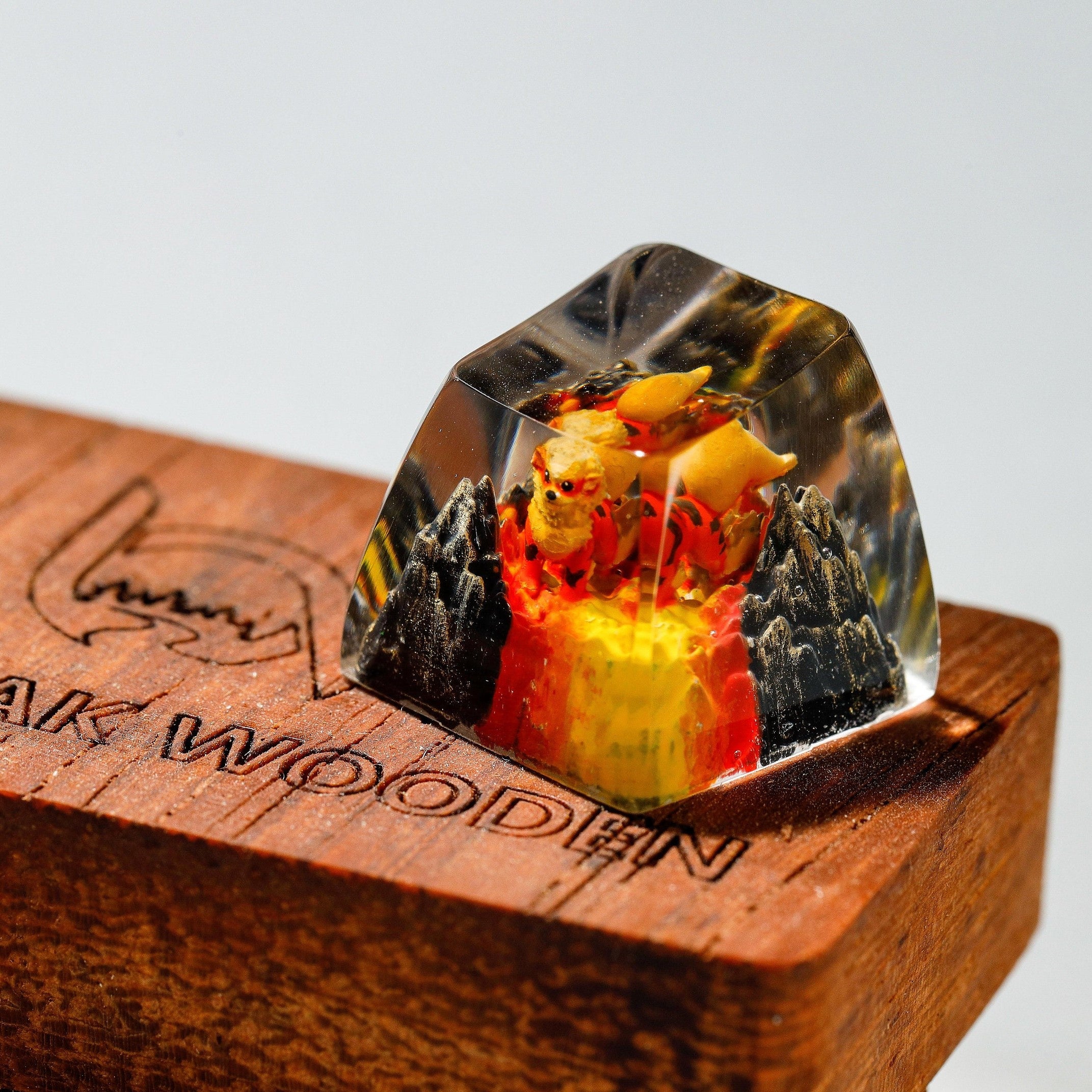 Arcanine Pokemon Artisan Keycap