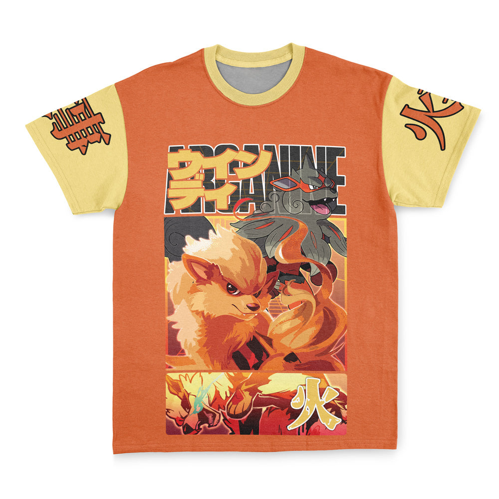 Arcanine Pokemon Streetwear T-Shirt