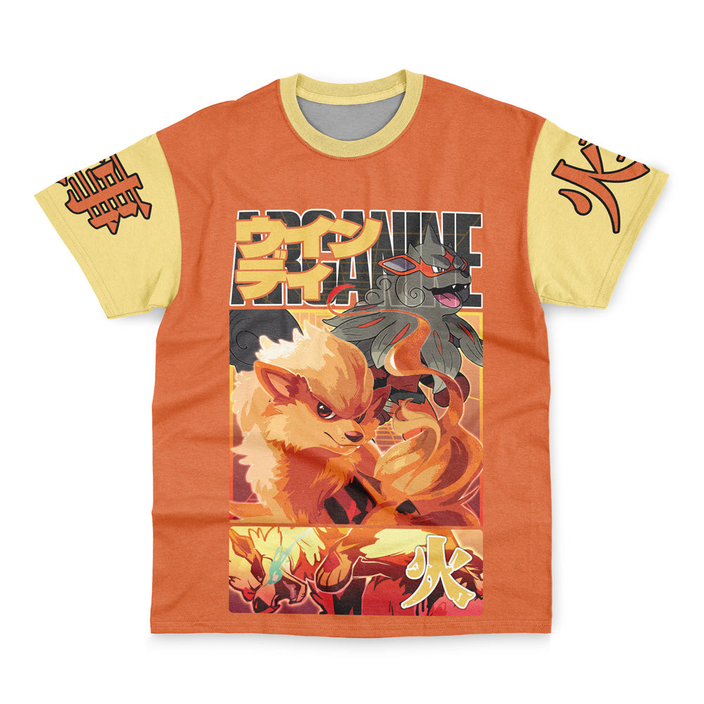 Arcanine Pokemon Streetwear T-Shirt