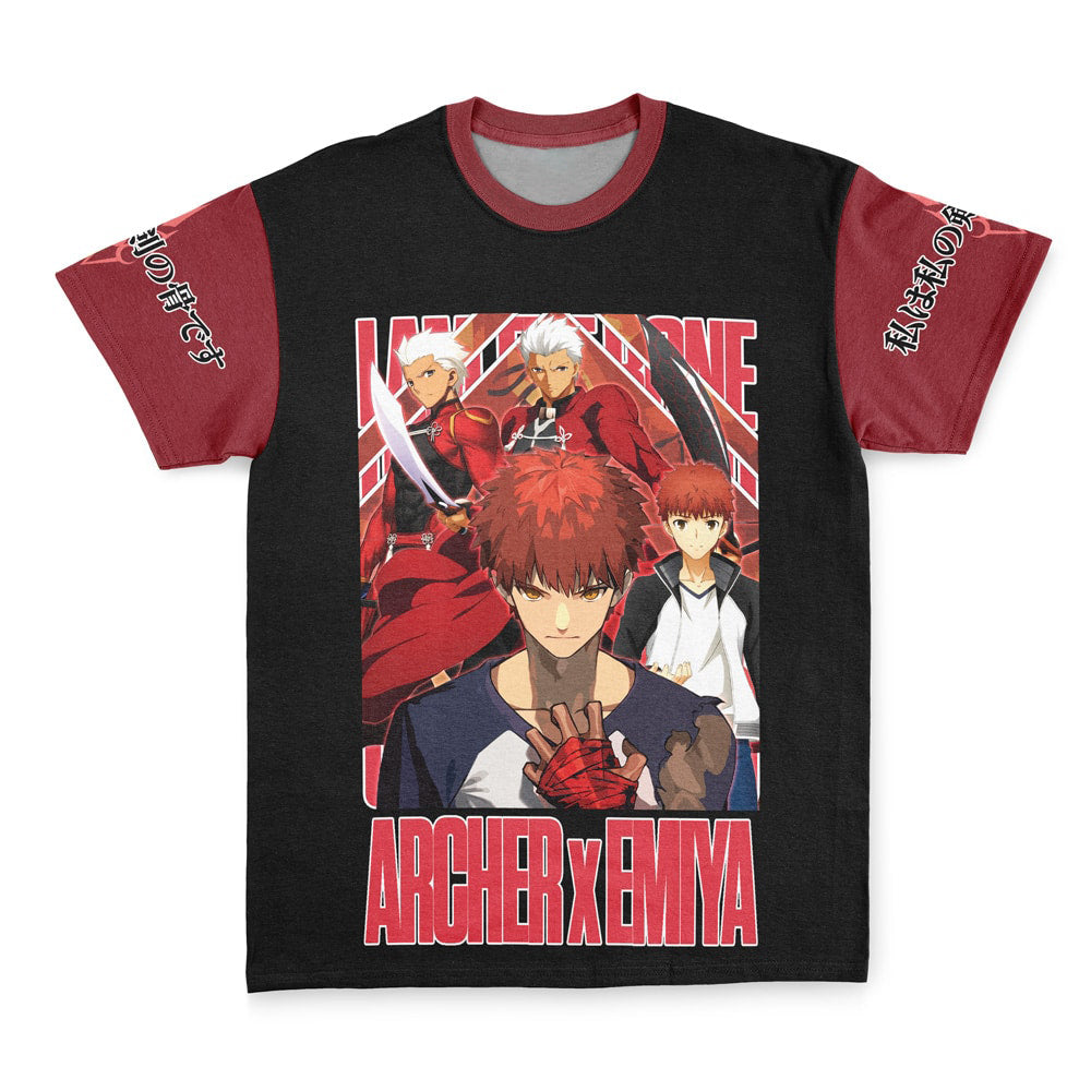 Archer x Emiya Fate Stay Night Unlimited Blade Works Streetwear T-Shirt