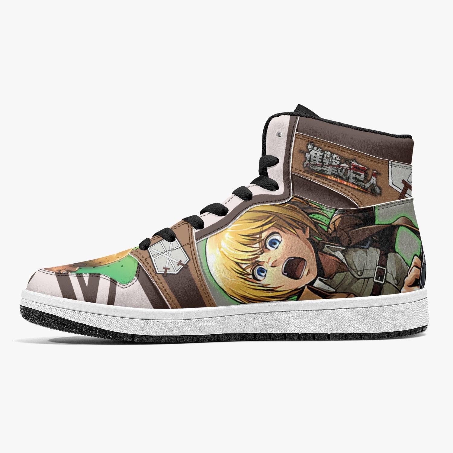 Armin Arlert Training Corps Attack on Titan Mid 1 Basketball Shoes